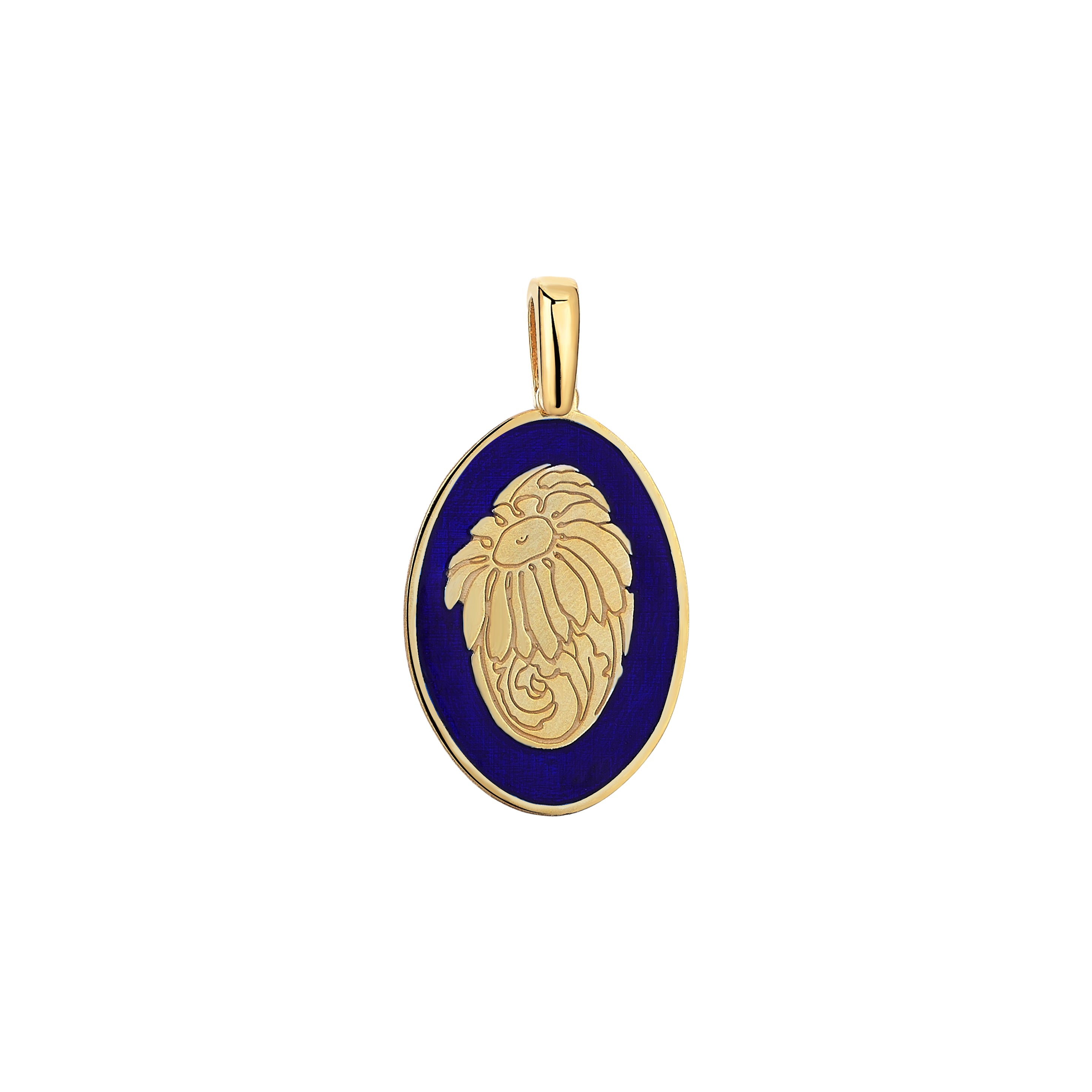 Daisy Keramic Charm - Gold