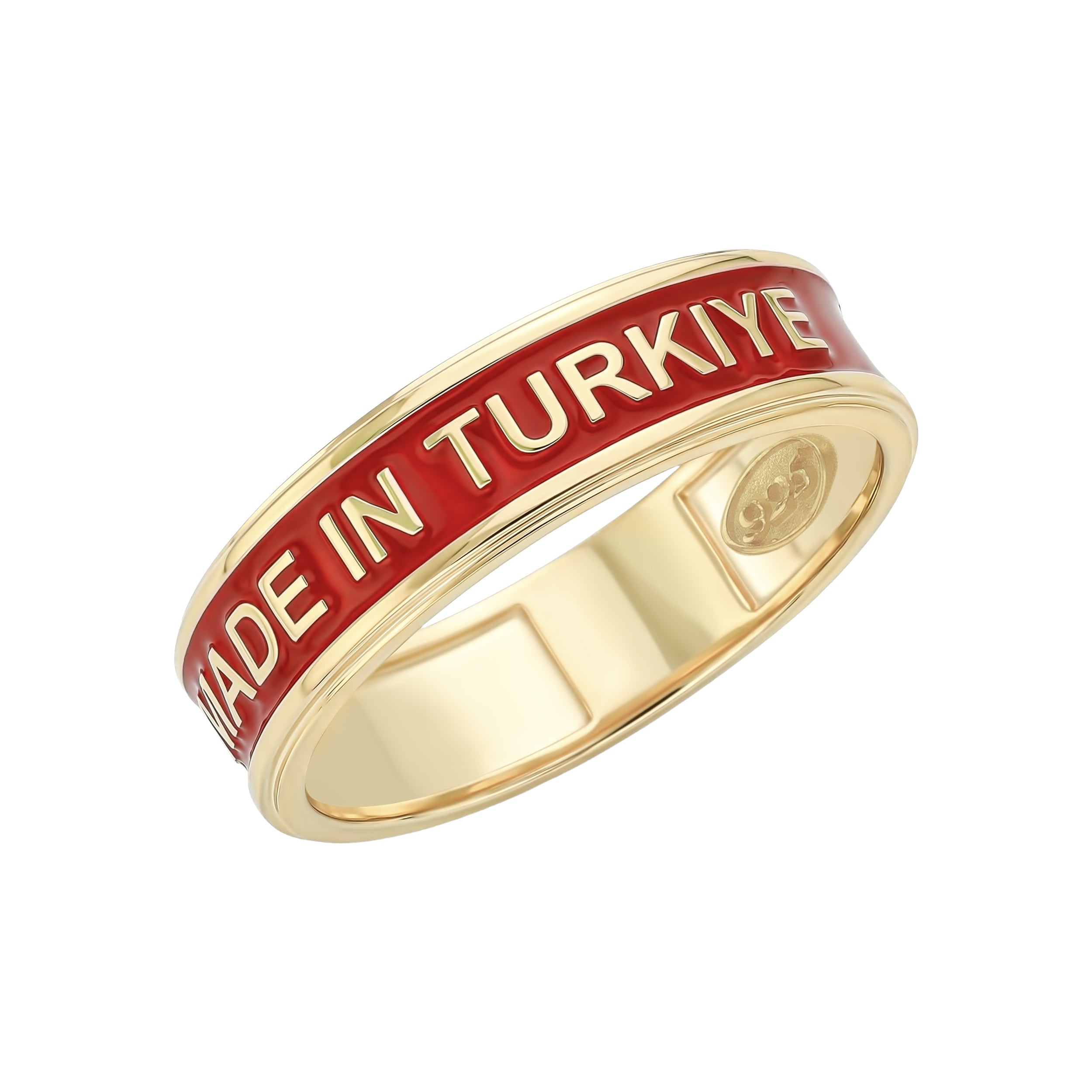 Made In TÜRKİYE Yüzük - Gold
