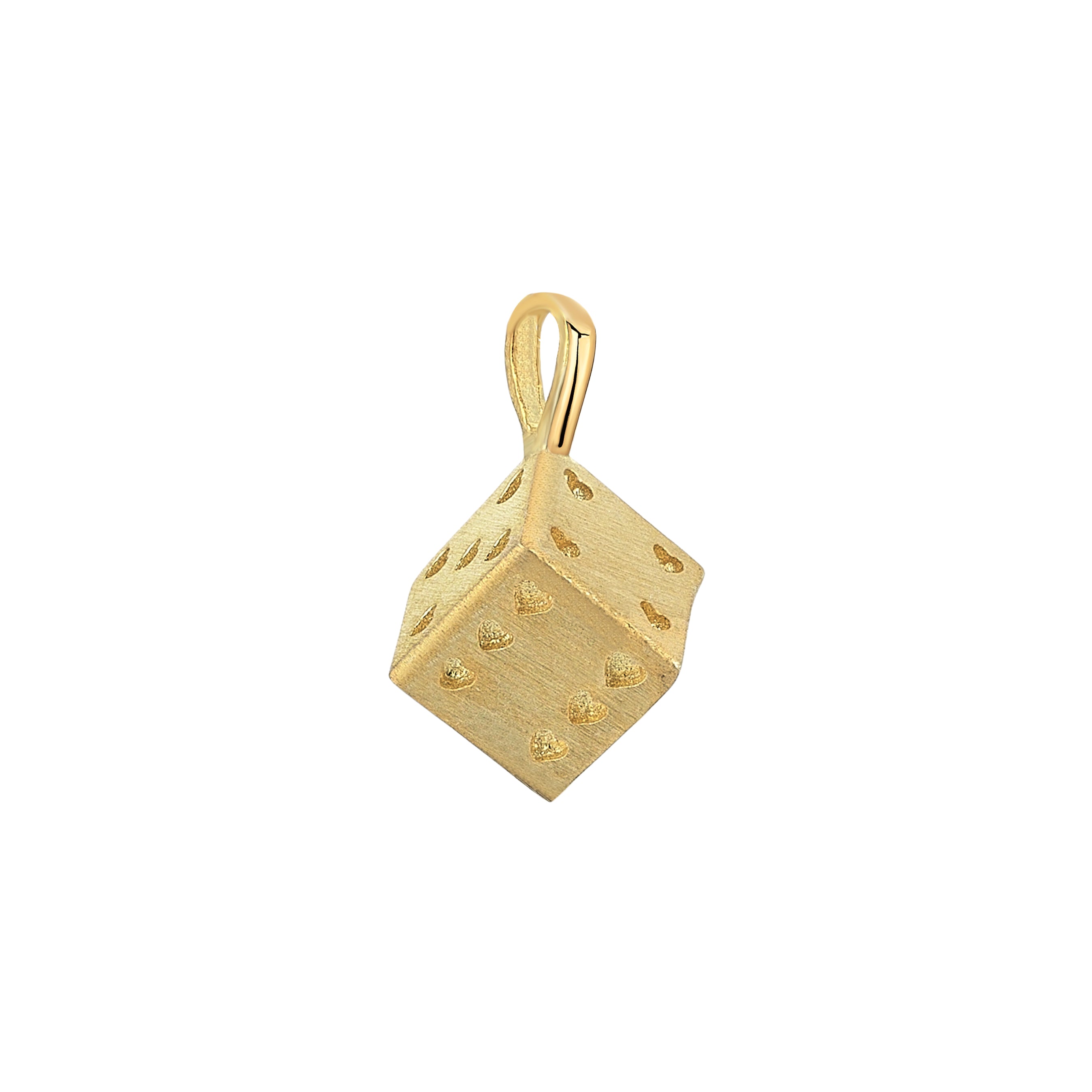 Sweet Dice Bo** Charm - Gold