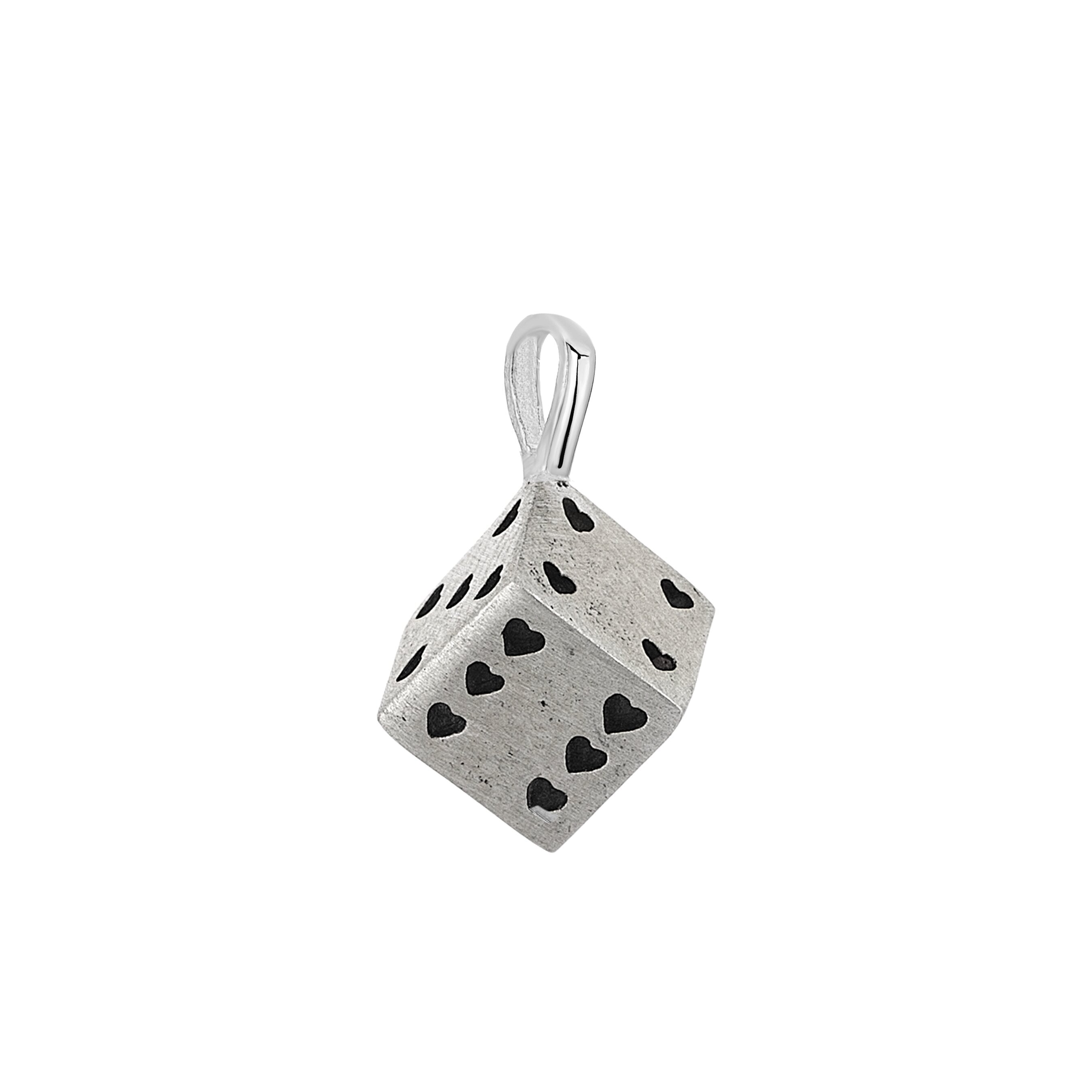 Sweet Dice Bo** Charm - Silver