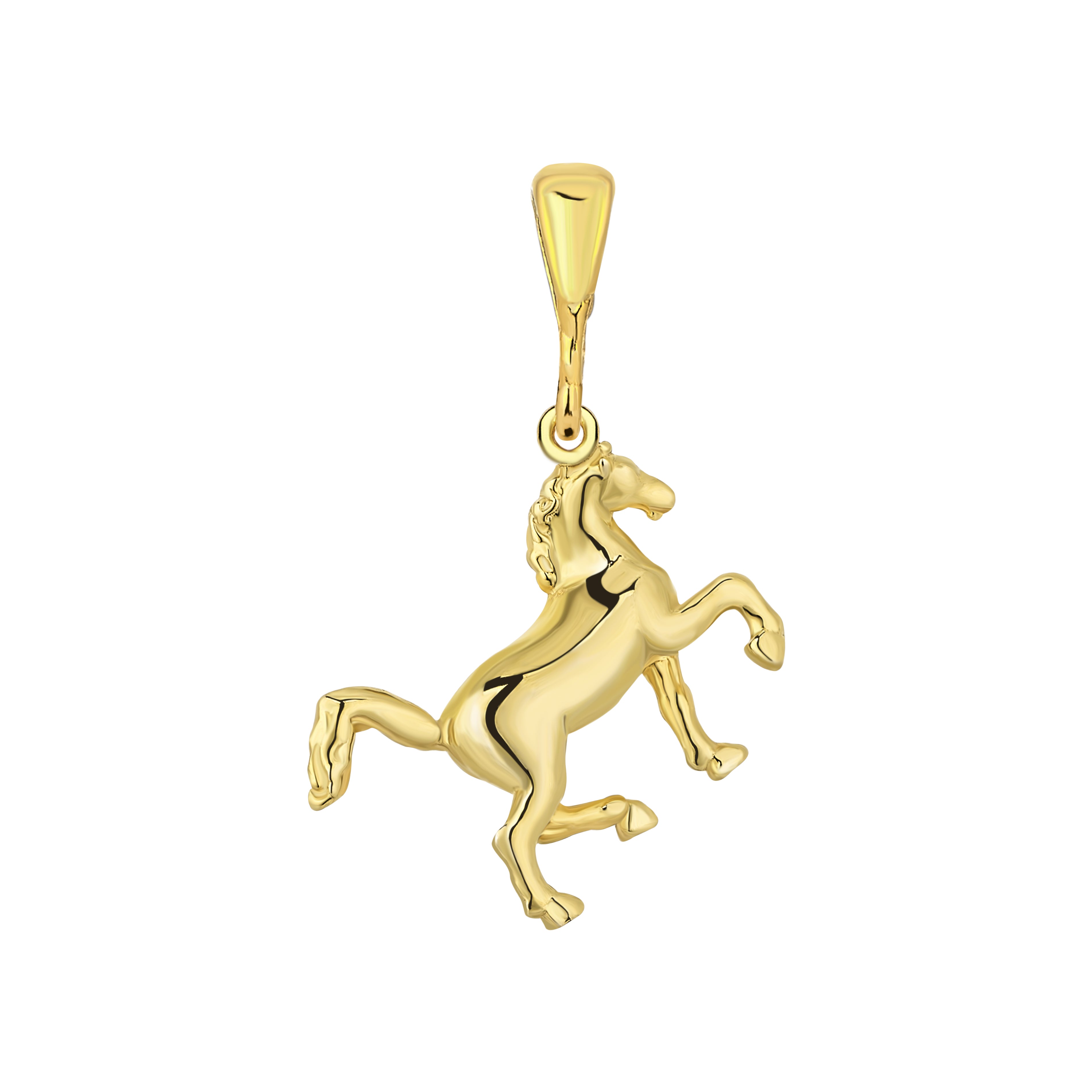Horse Charm - Gold