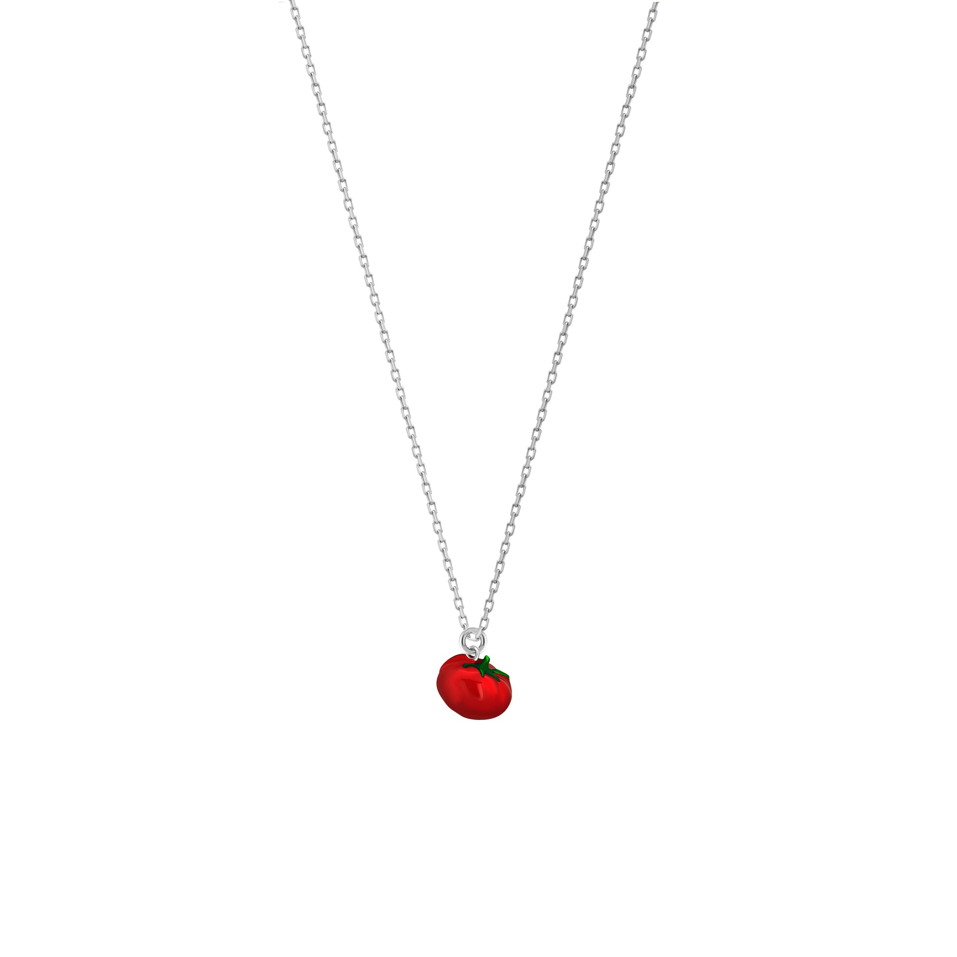 Domates 17 Kolye - Silver