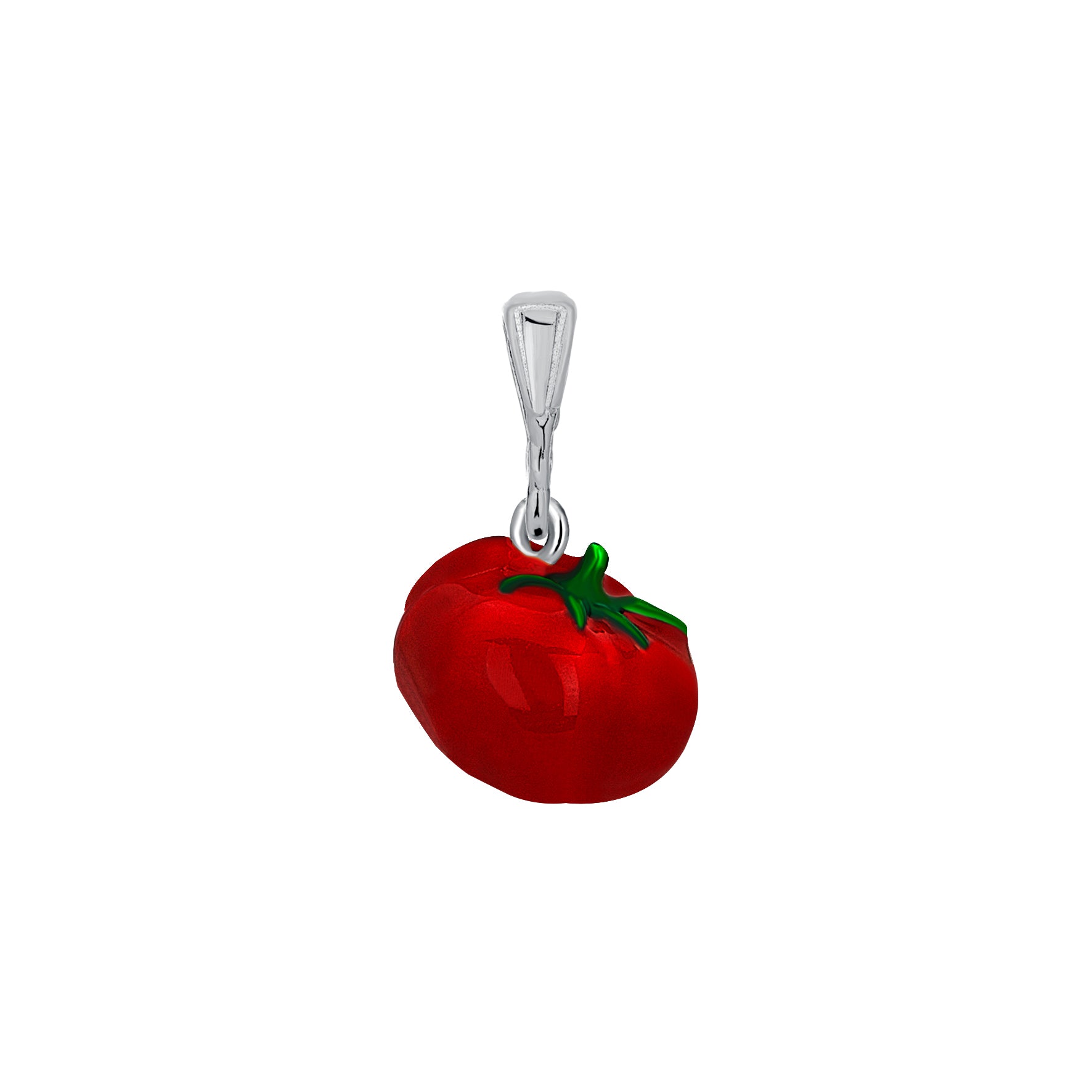 Domates 17  Charm - Silver