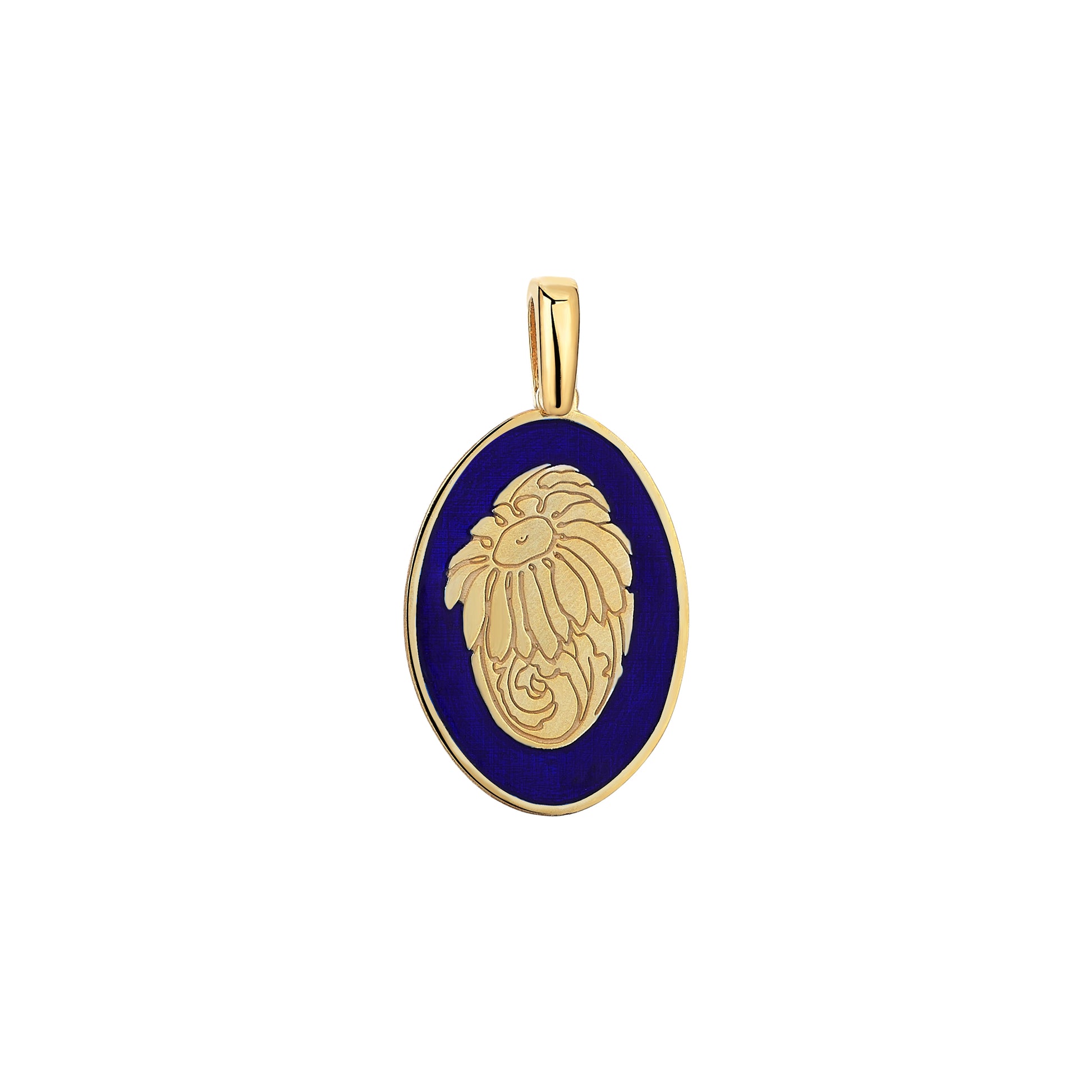 Daisy Keramic Charm - Gold