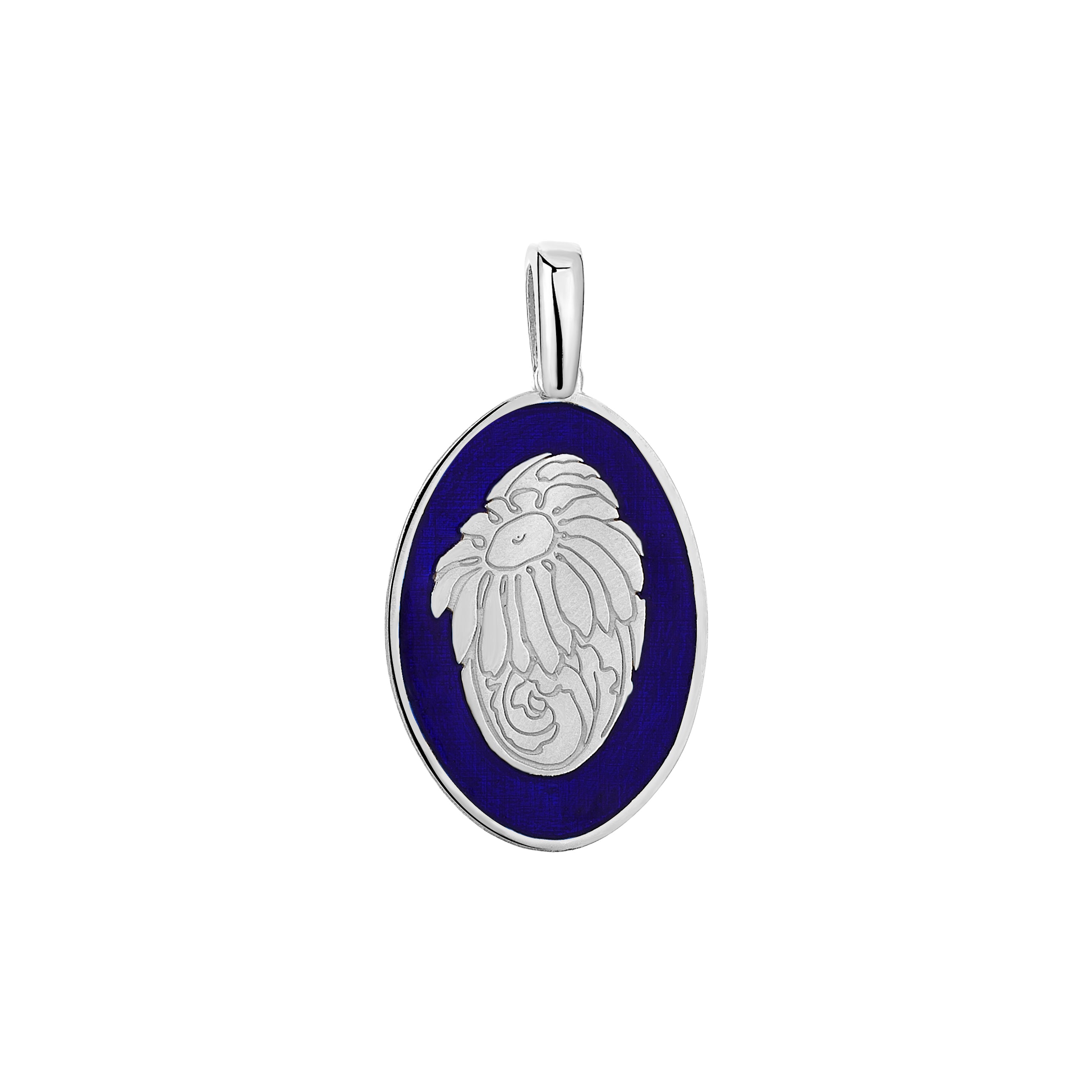 Daisy Keramic Charm - Silver