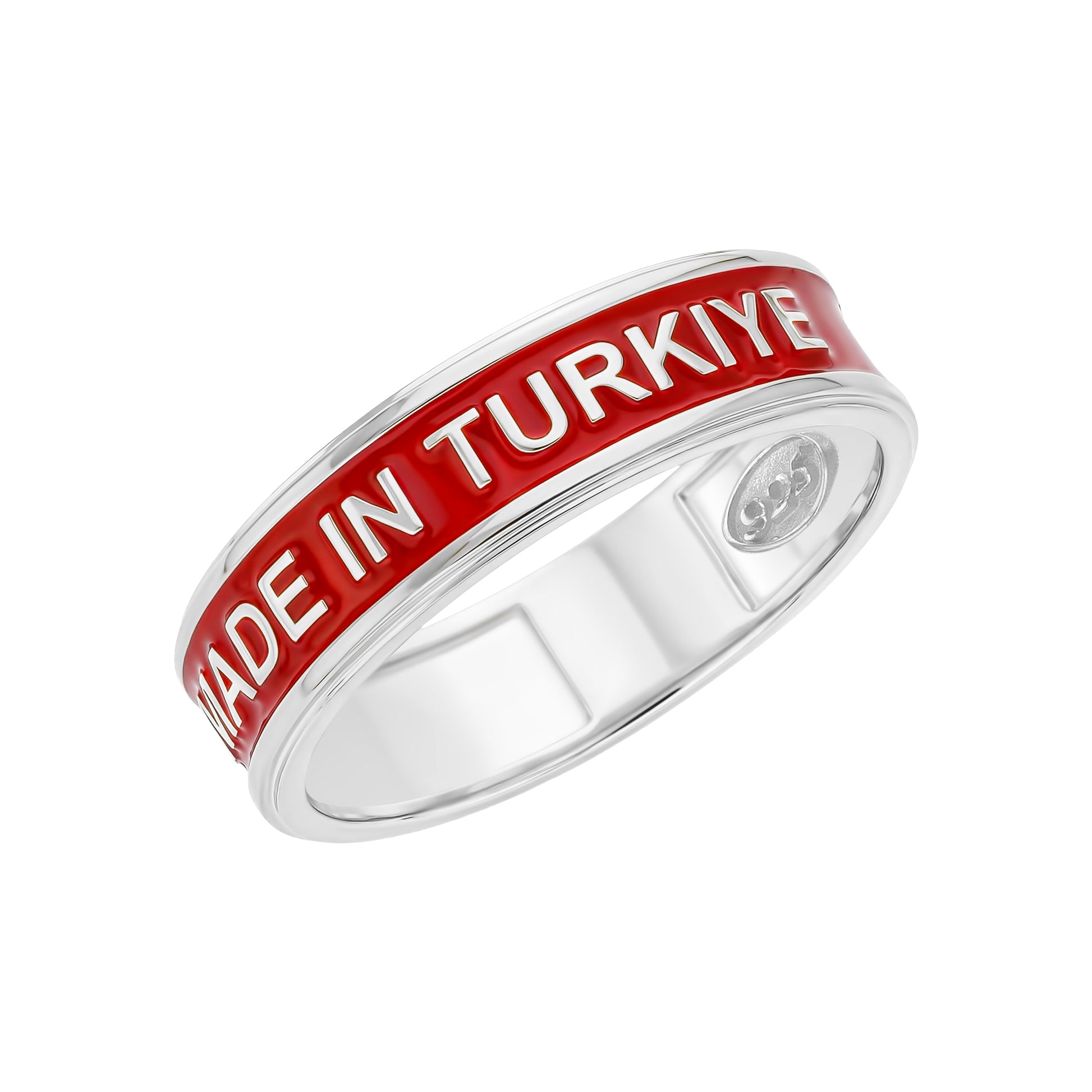 Made In TÜRKİYE Yüzük - Silver
