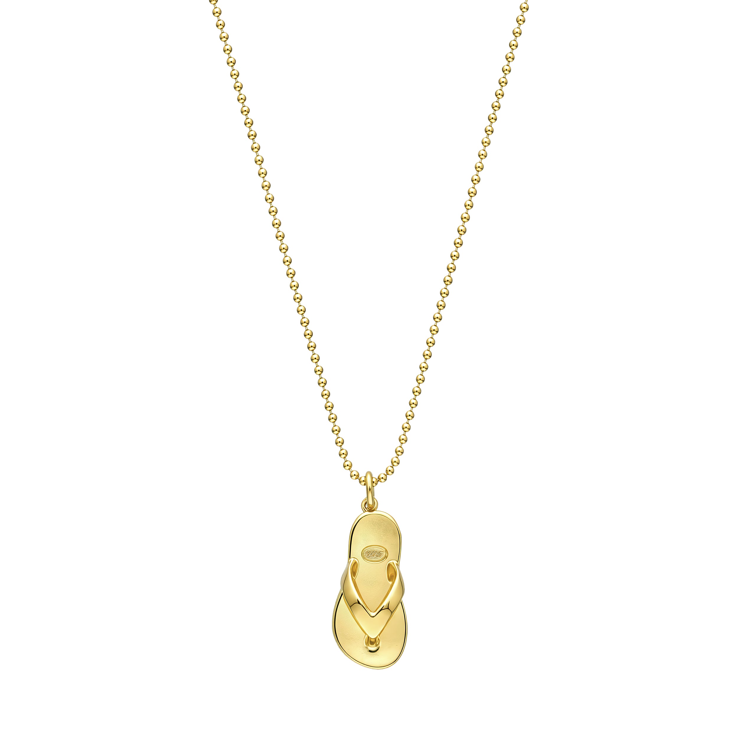 Flip Blop Kolye - Gold
