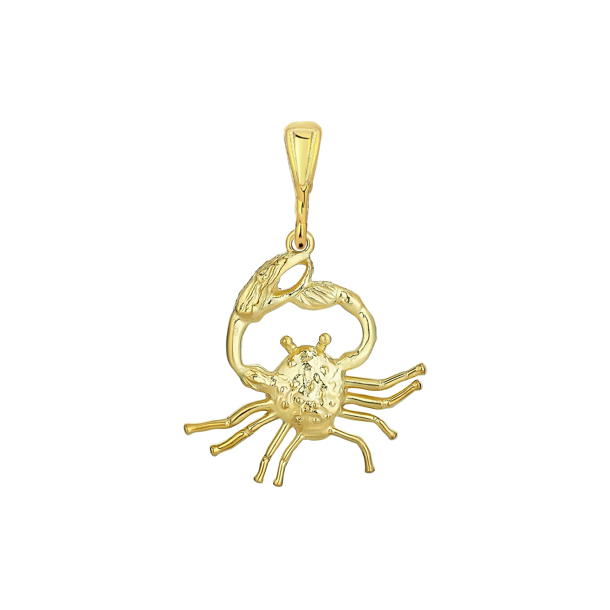 Crab Charm - Gold