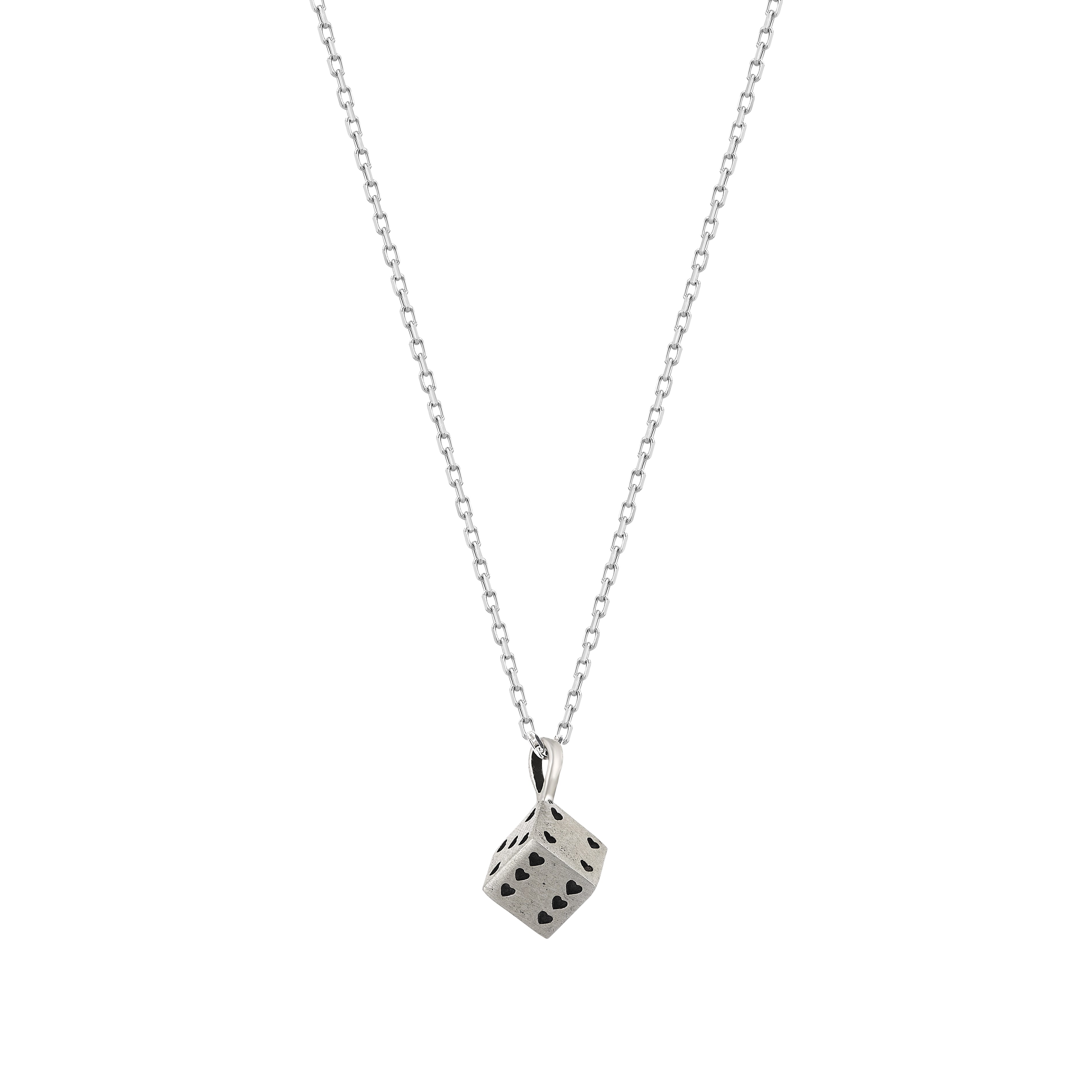 Sweet Dice Bo** Kolye - Silver