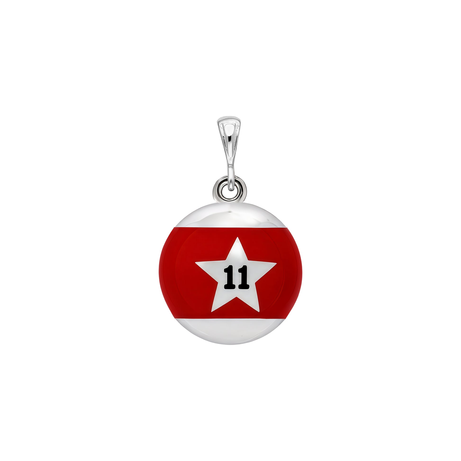 Lucky Orbs Charm - Silver