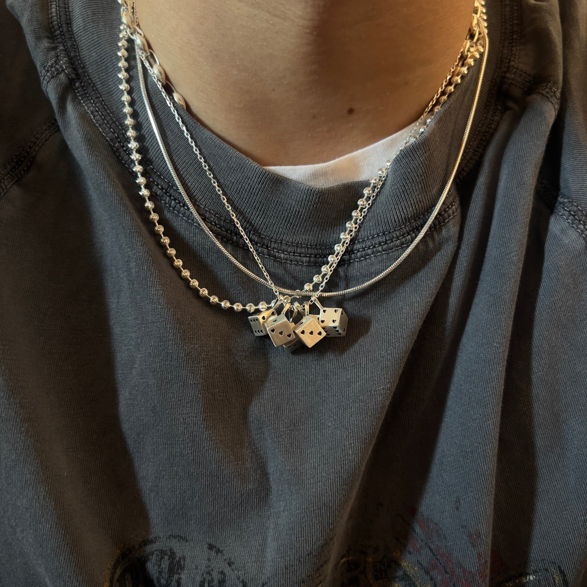 Sweet Dice Bo** Charm - Gold