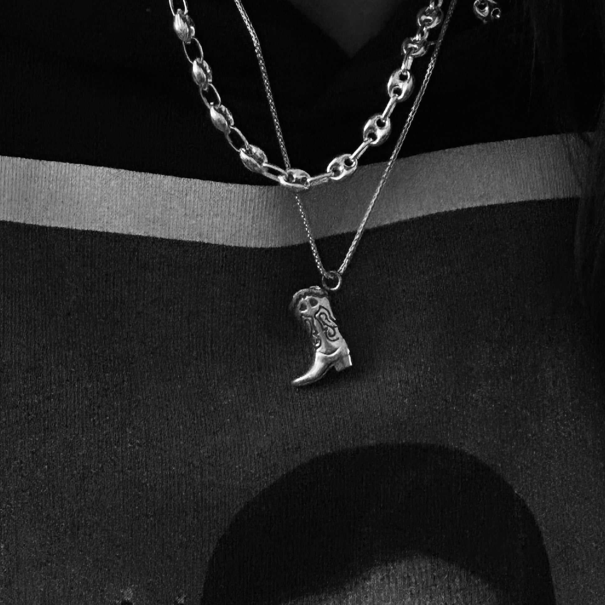 Cowboy Kolye - Silver