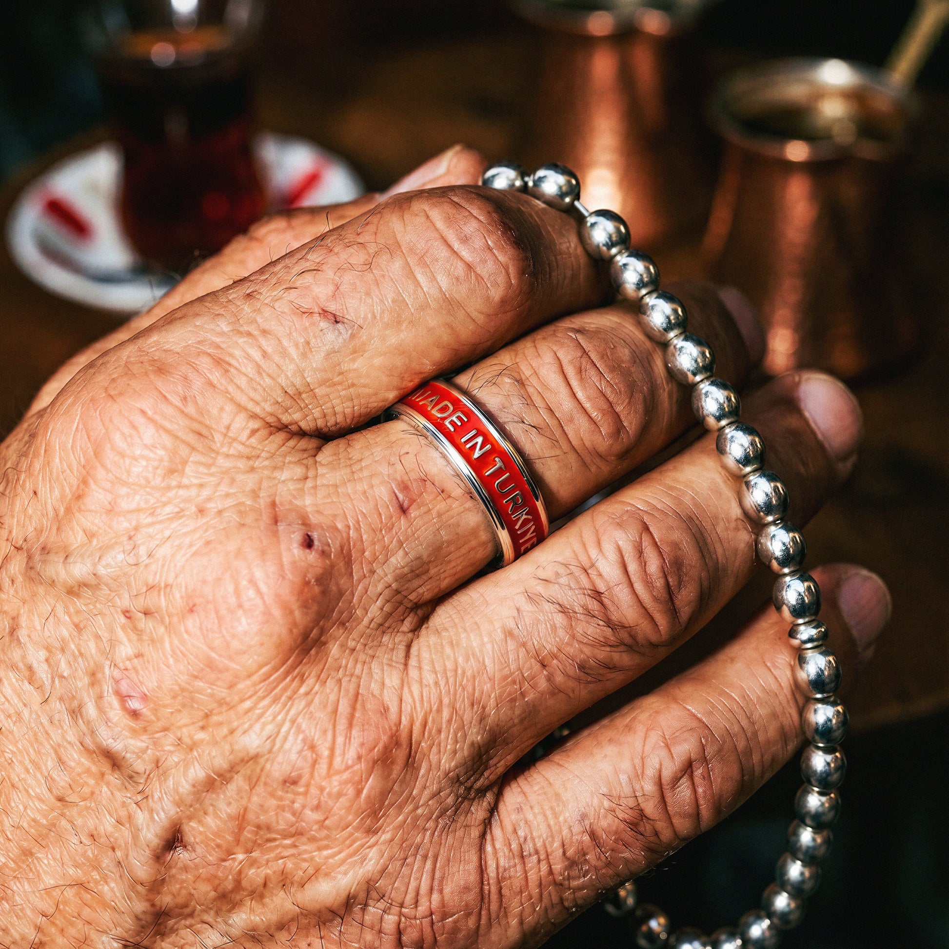 Made In TÜRKİYE Yüzük - Silver