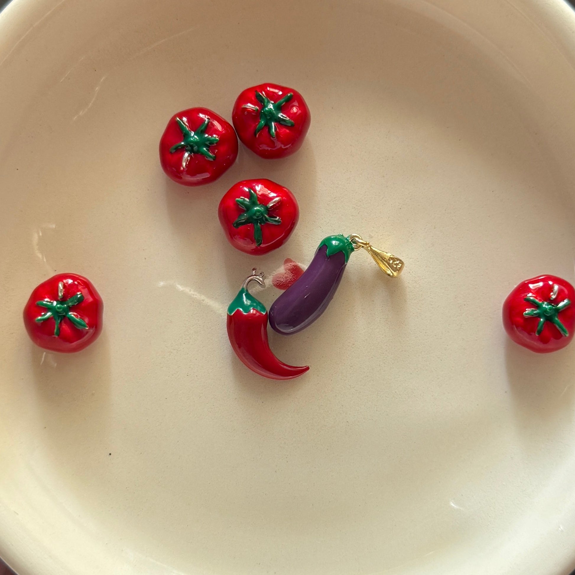 Domates 17 Kolye - Silver