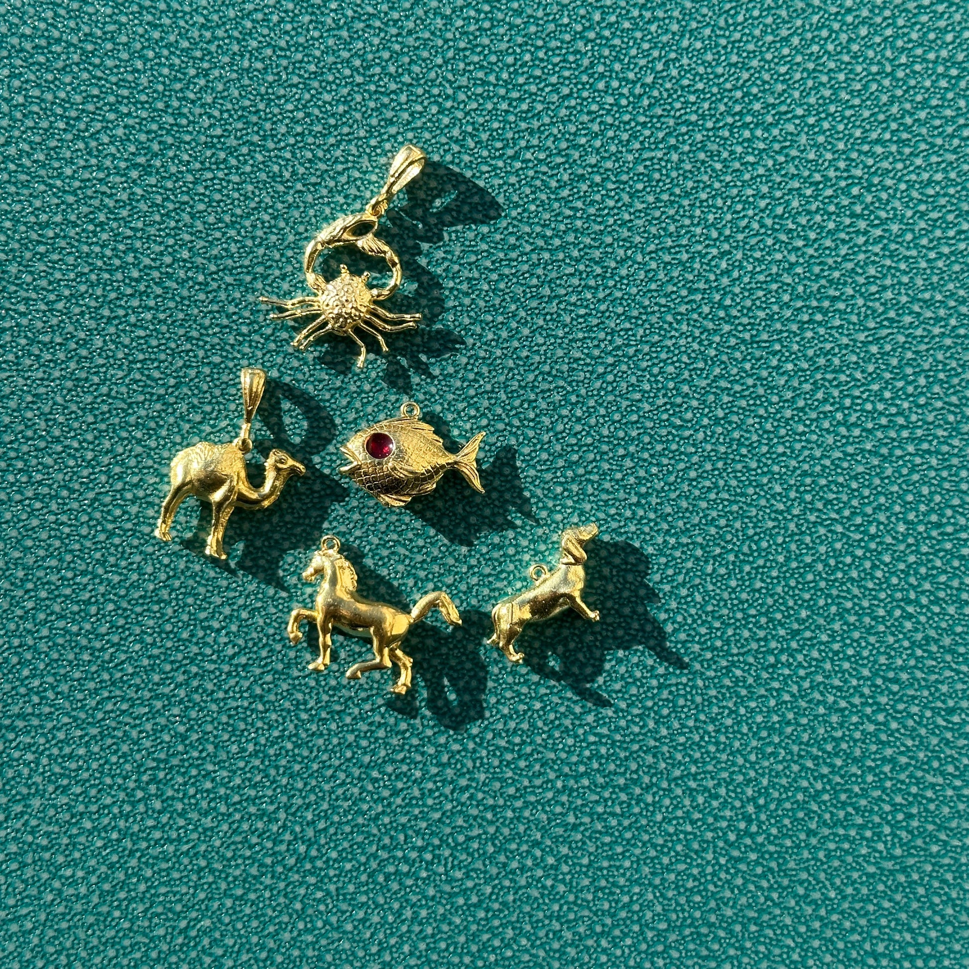 Camel Charm - Silver