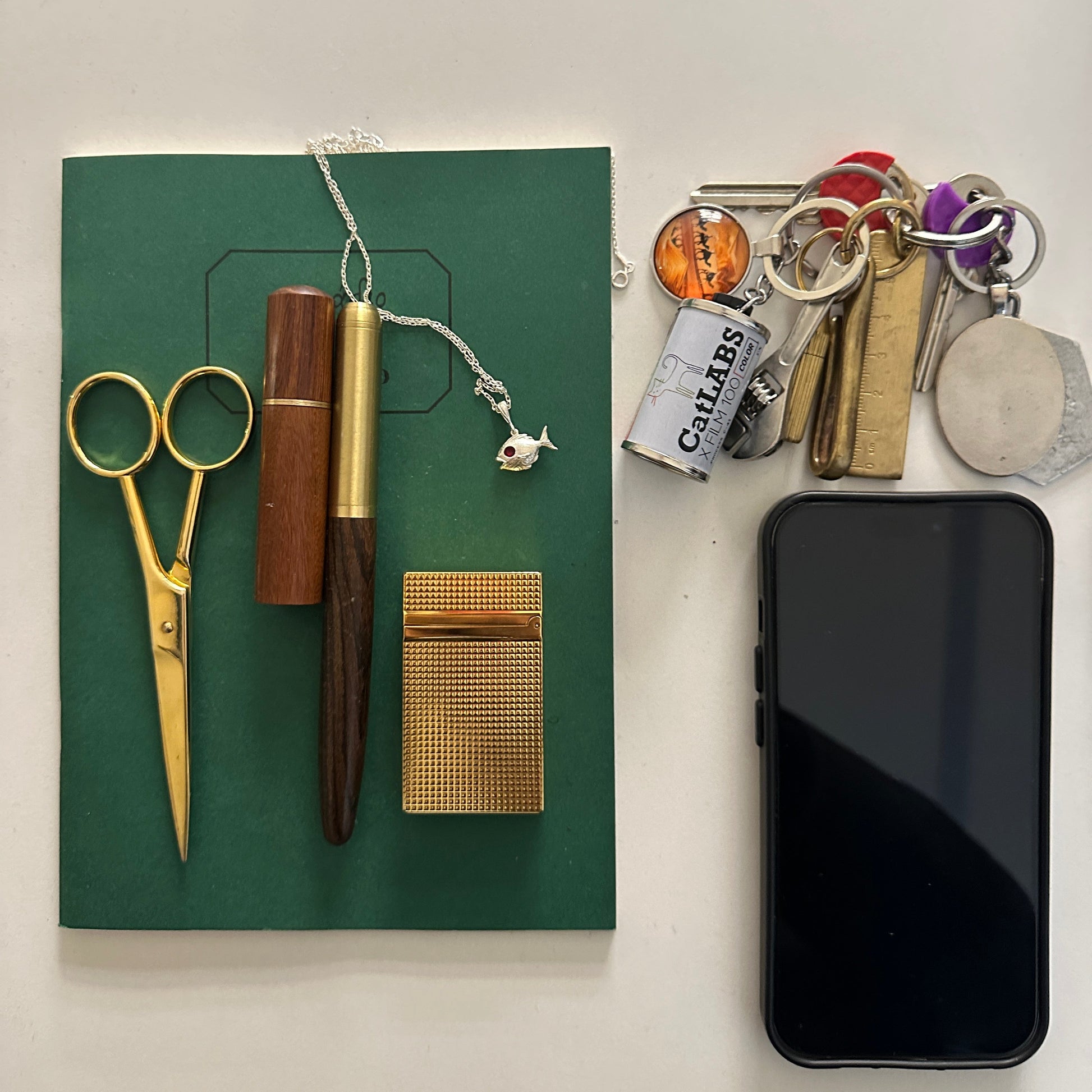 Big Fish Charm - Silver