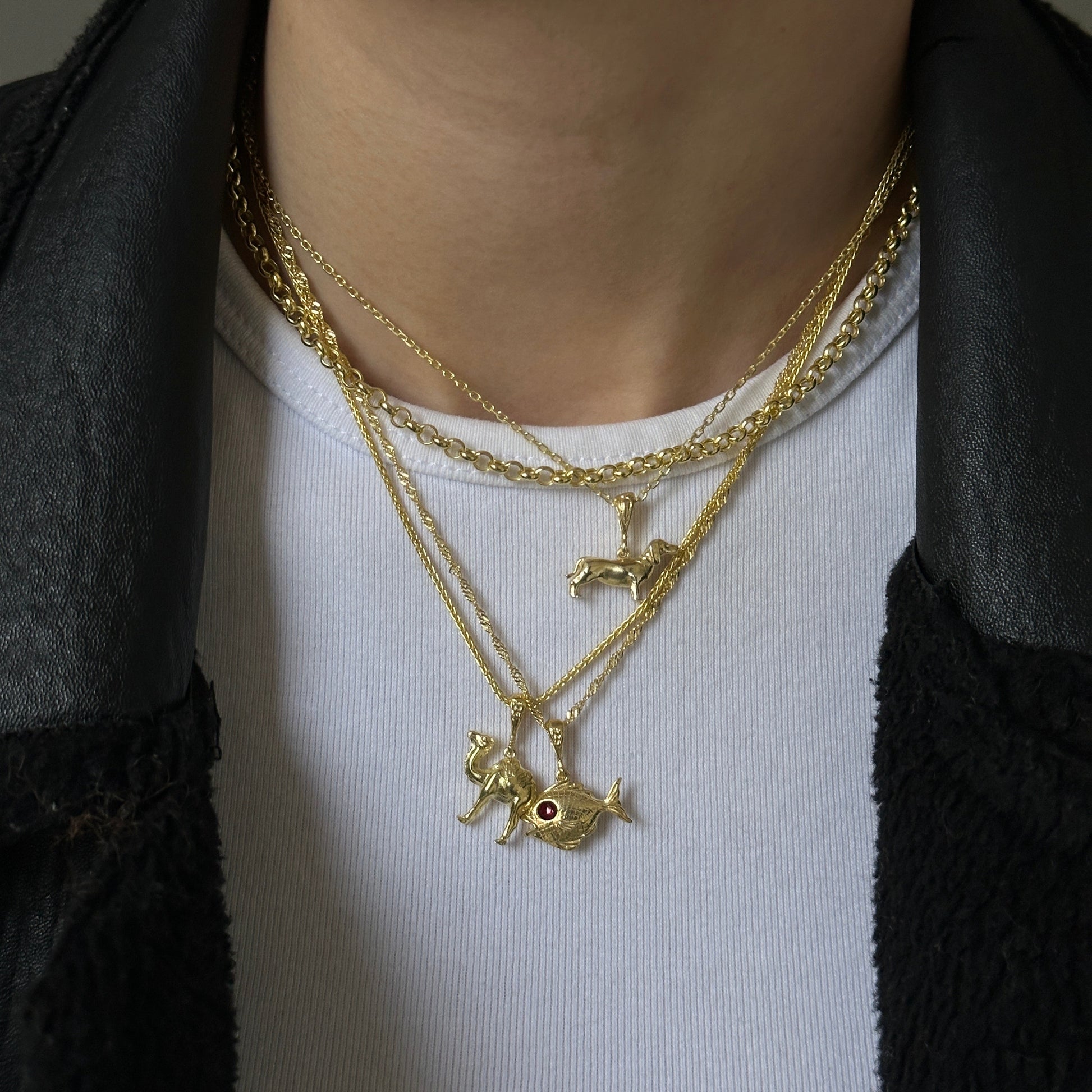 Camel Kolye - Silver