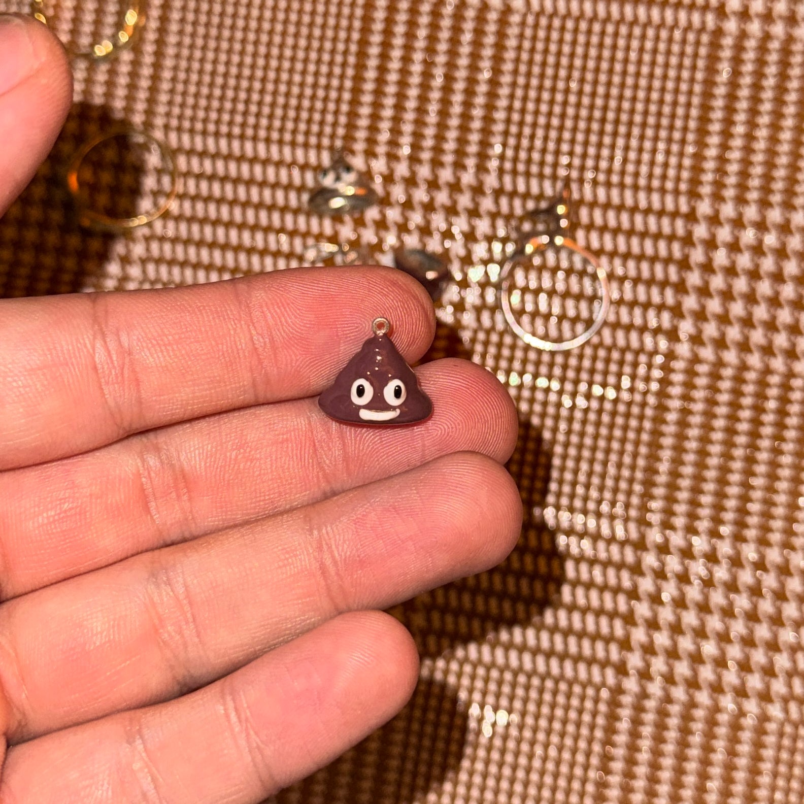 Sh_t Happens Charm - Gold