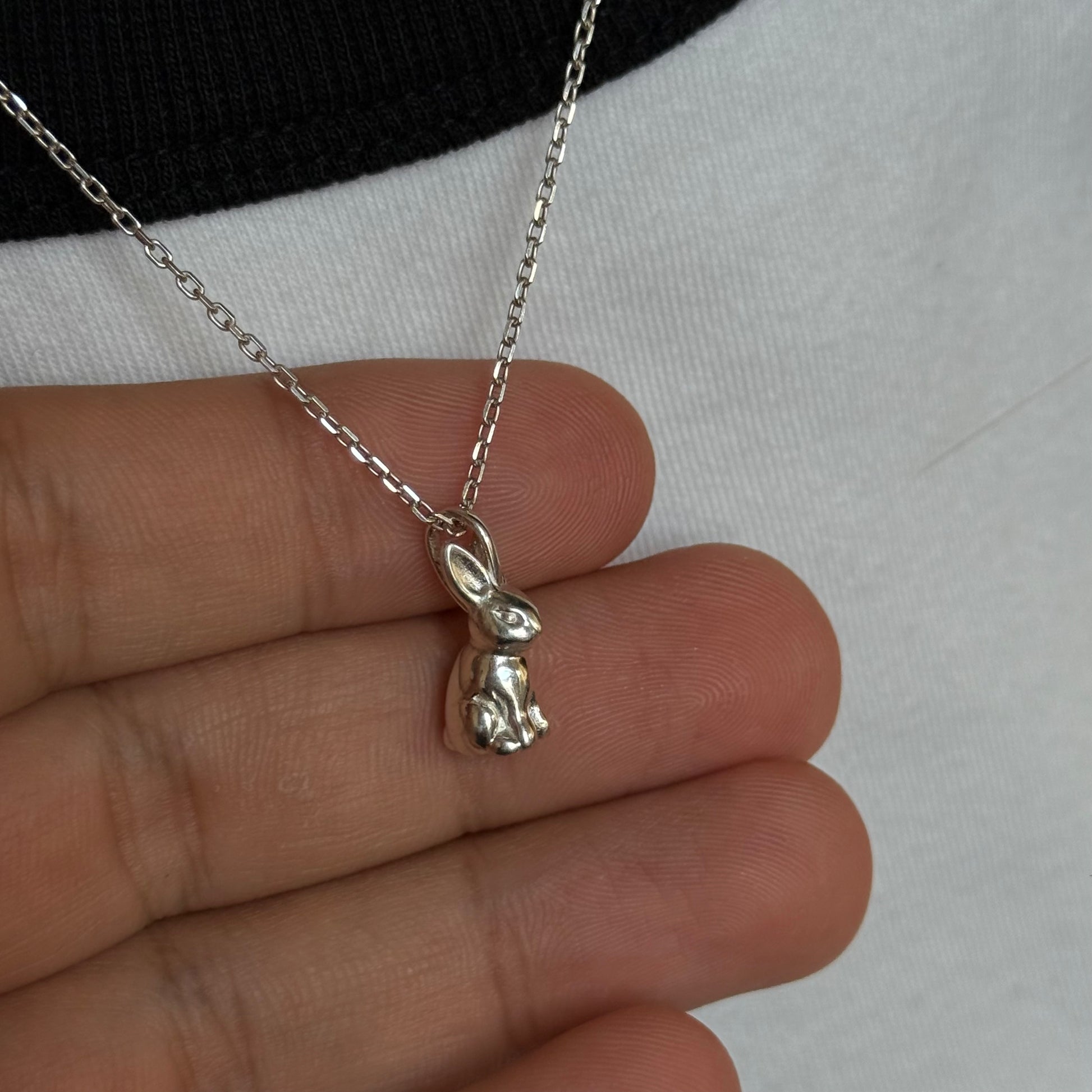 Bunny Kolye - Silver