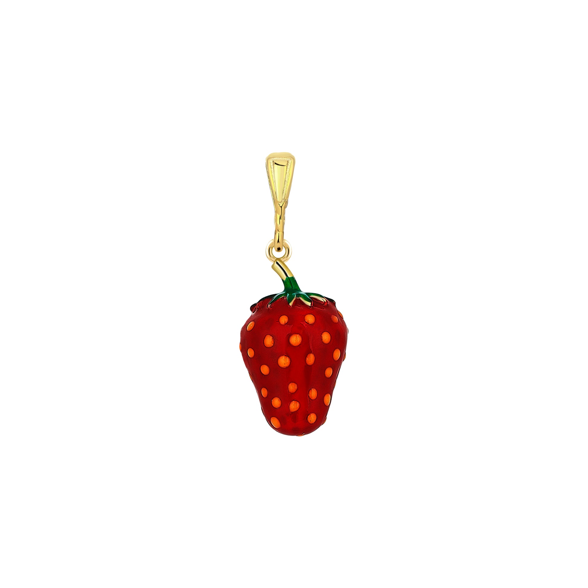 Strawbery Kolye - Gold