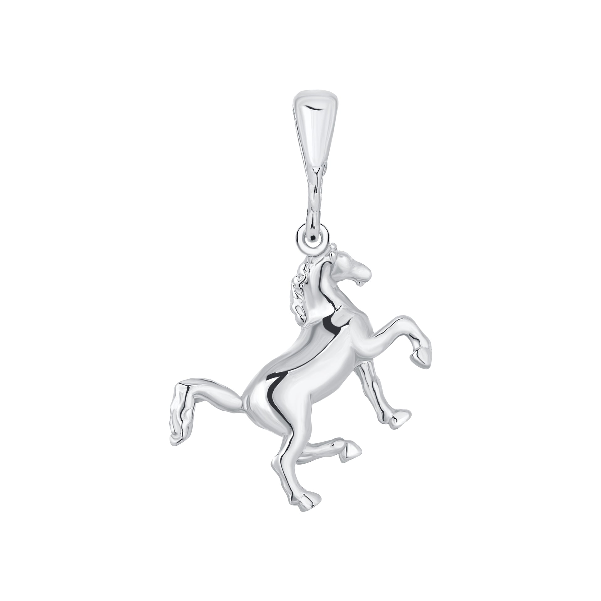 Horse Charm - Silver