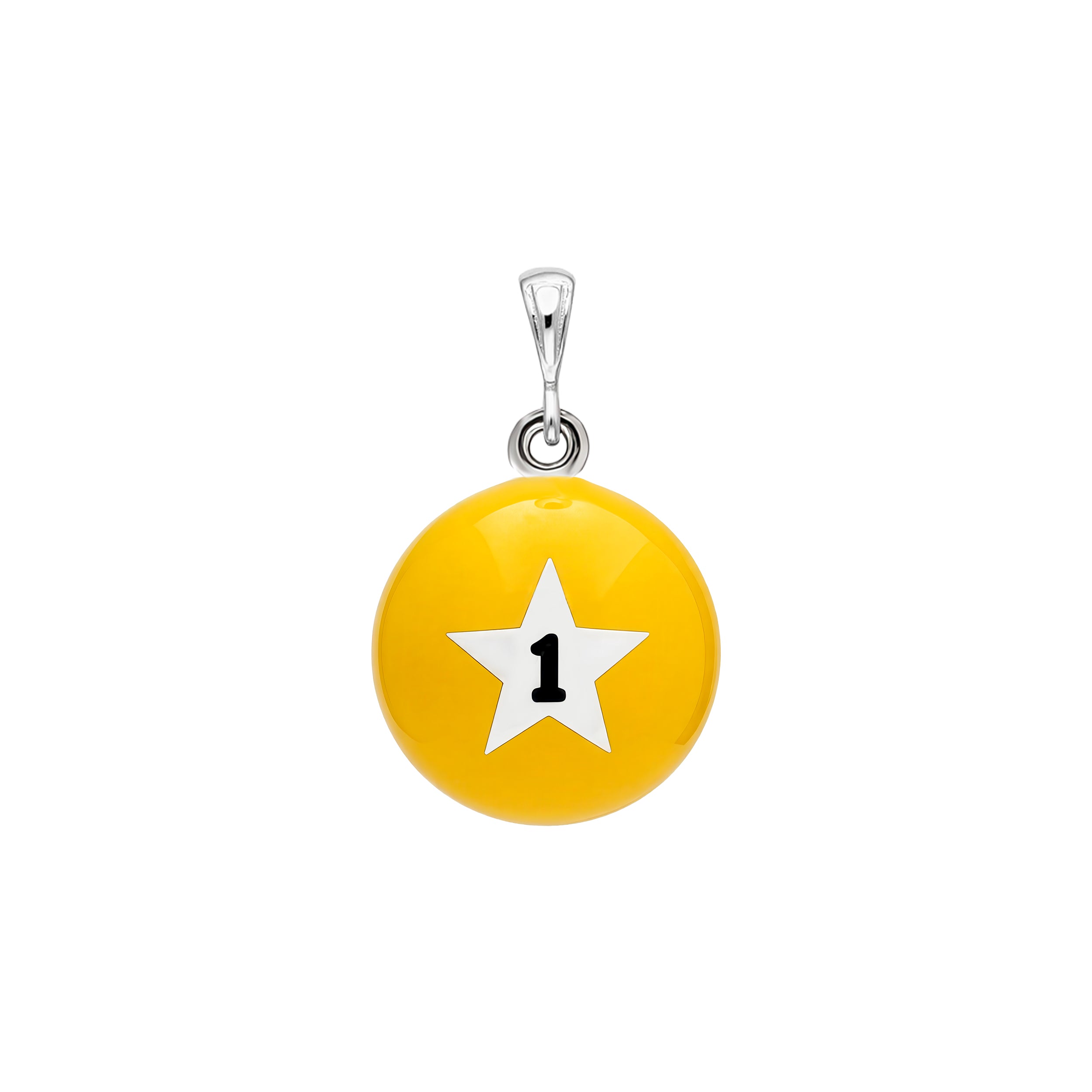 Lucky Orbs Charm - Silver