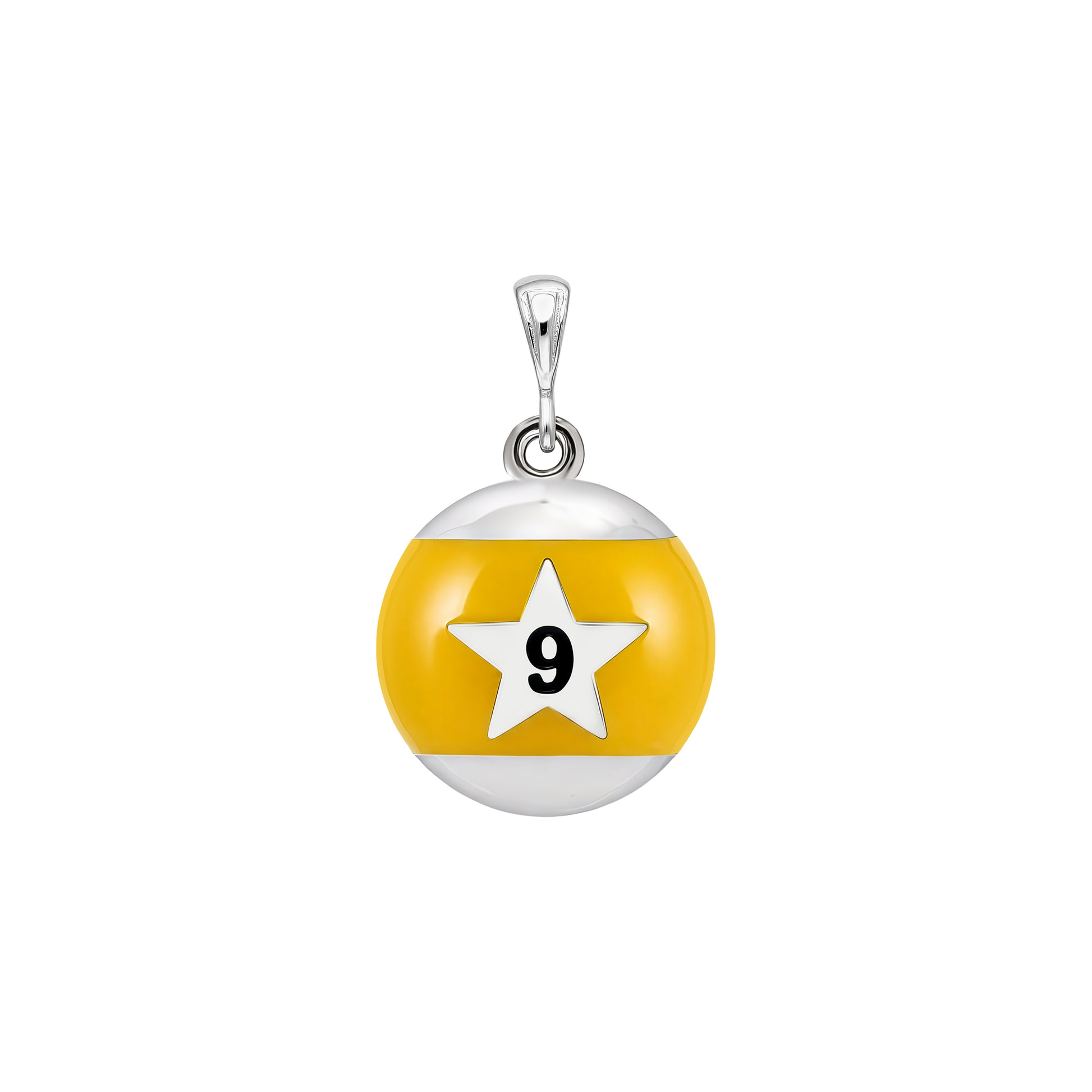 Lucky Orbs Charm - Silver