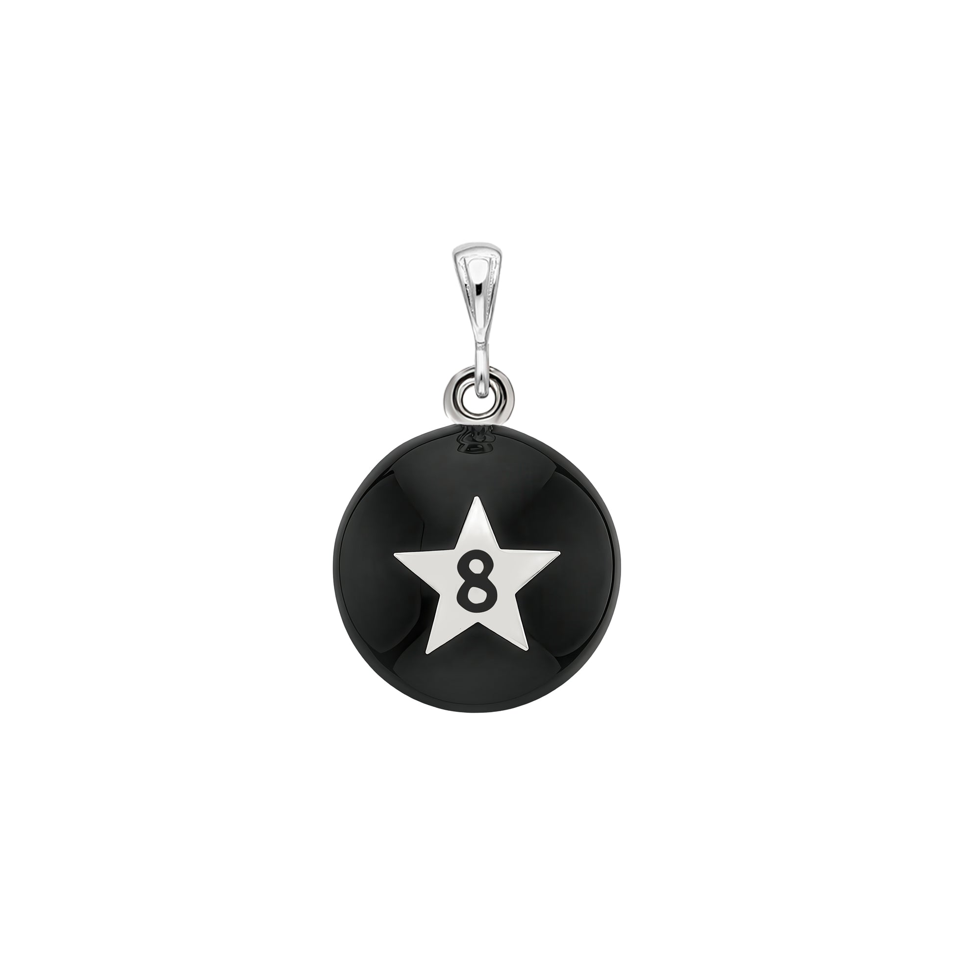 Lucky Orbs Charm - Silver