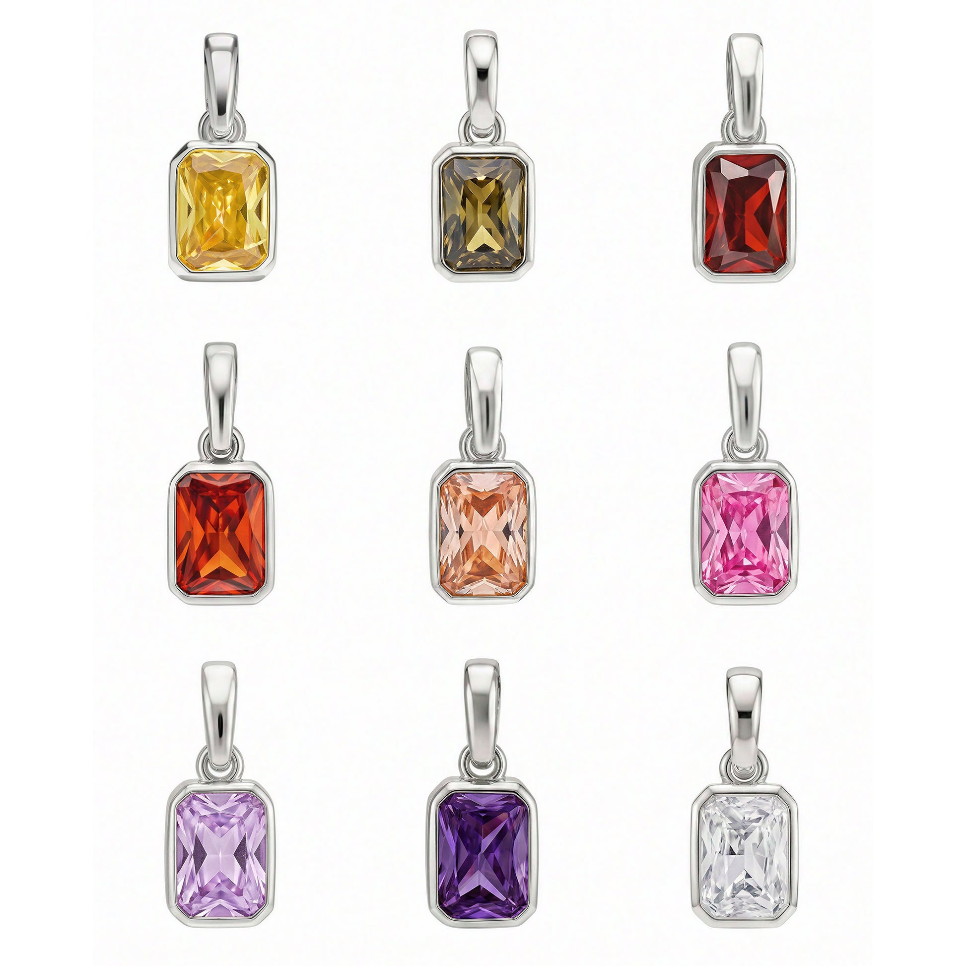 Gemmy Charm - Silver