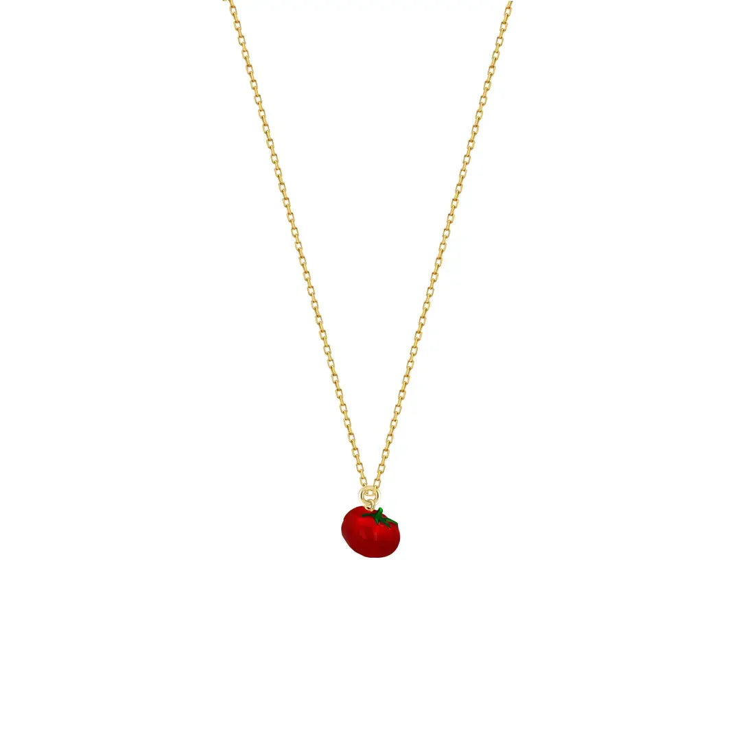 Domates 17 Kolye - Gold