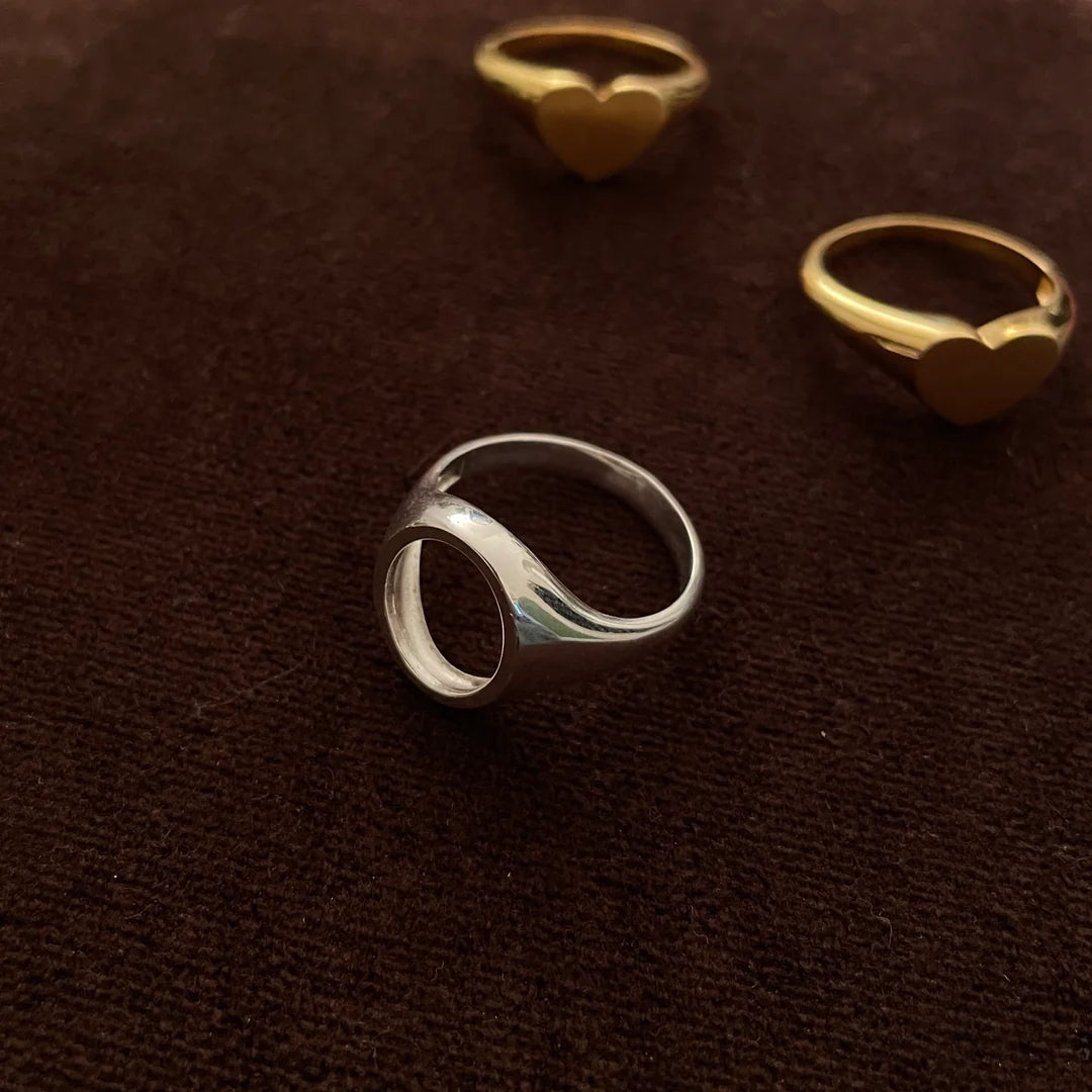 Emptiness Yüzük - Silver