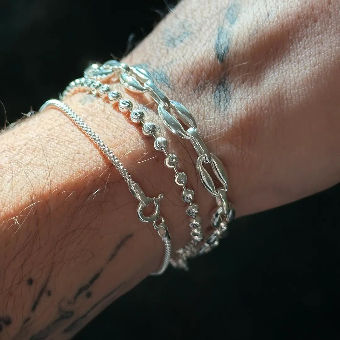 Cactus Bileklik - Silver