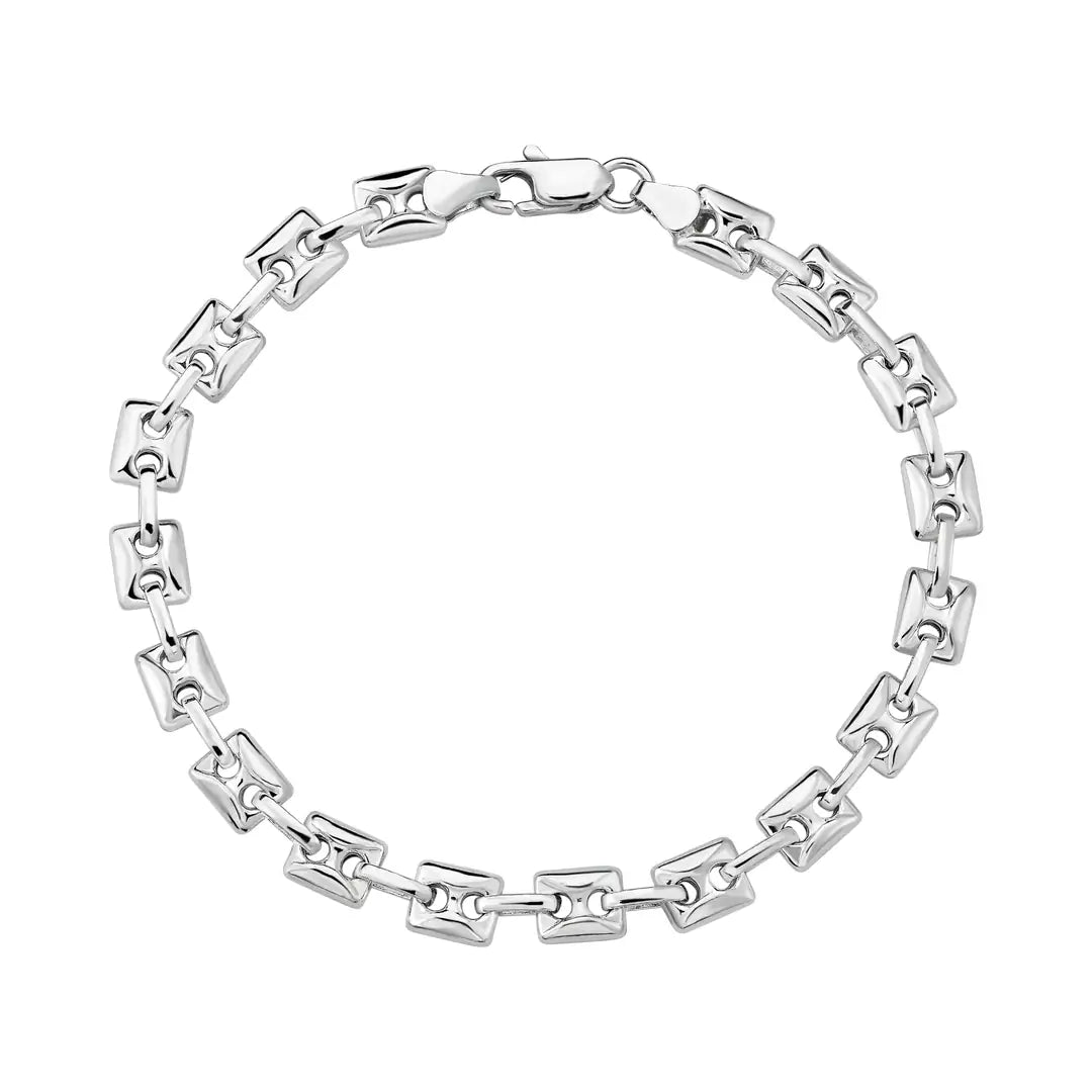 Baklavaki Bileklik - Silver