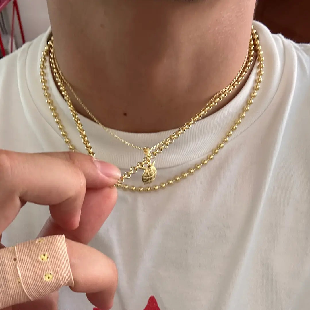 Surfer Zincir - Gold