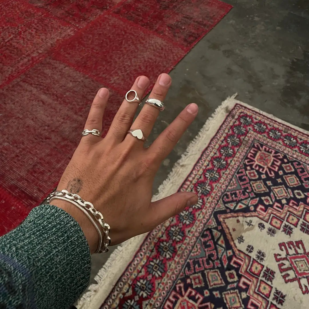 Oltove Yüzük - Silver