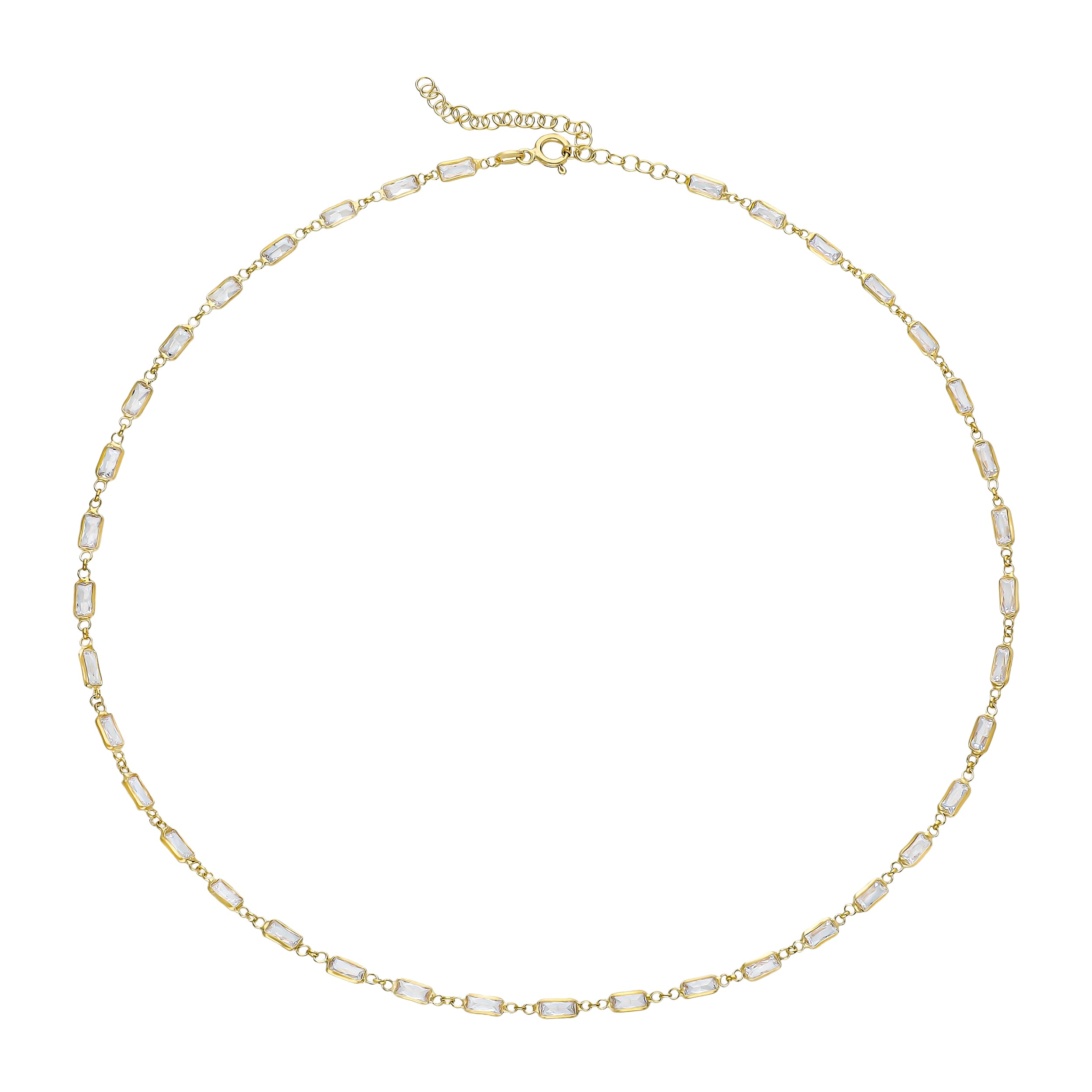 Stones Zincir - Gold