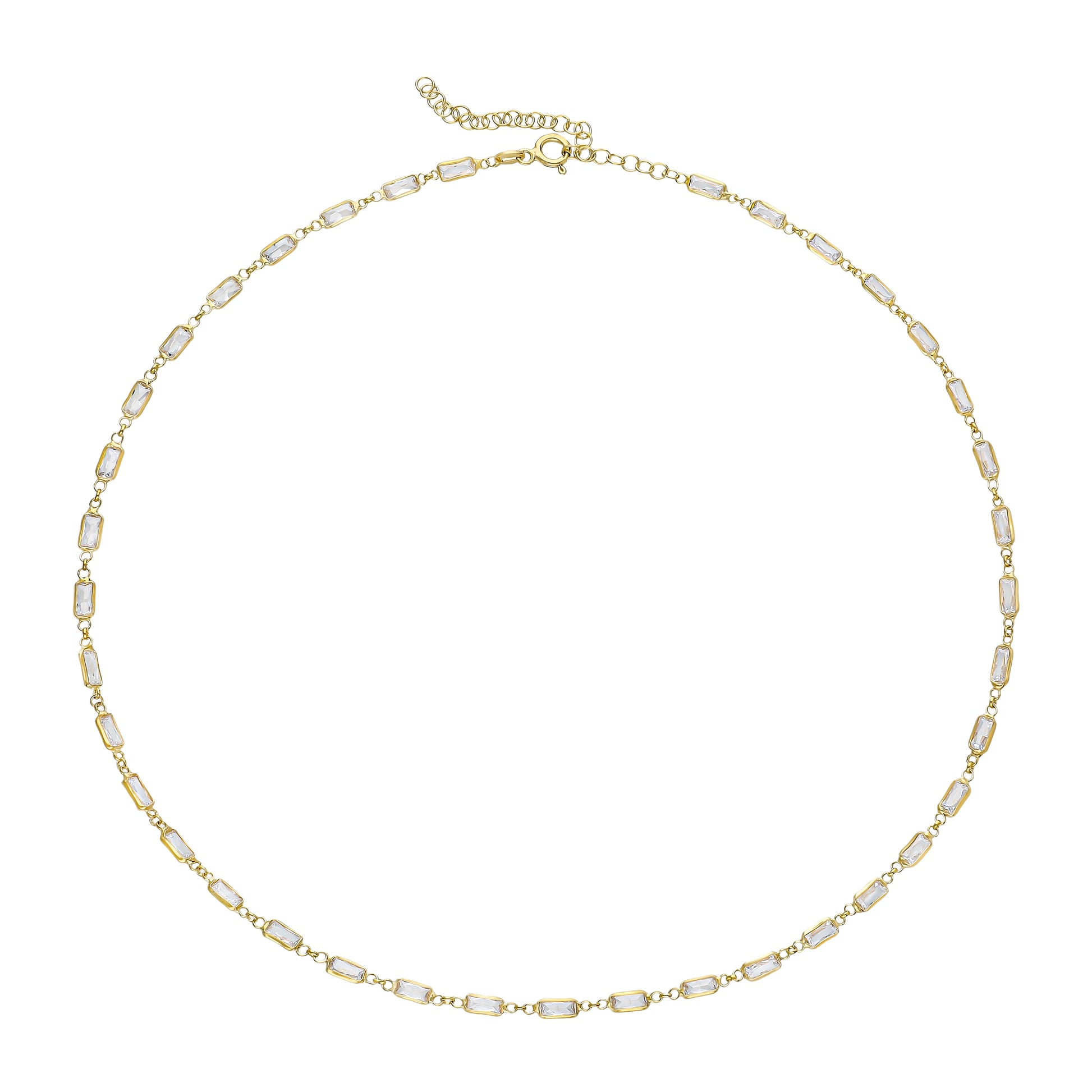 Stones Zincir - Gold